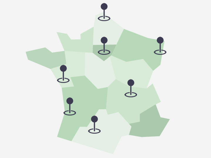 contacts du réseau des conseillers régionaux Au Pair en France