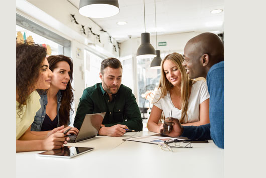 cours intensif d'anglais sur un campus anglophone