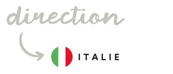 Direction l'Italie