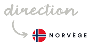 Direction La Norvège