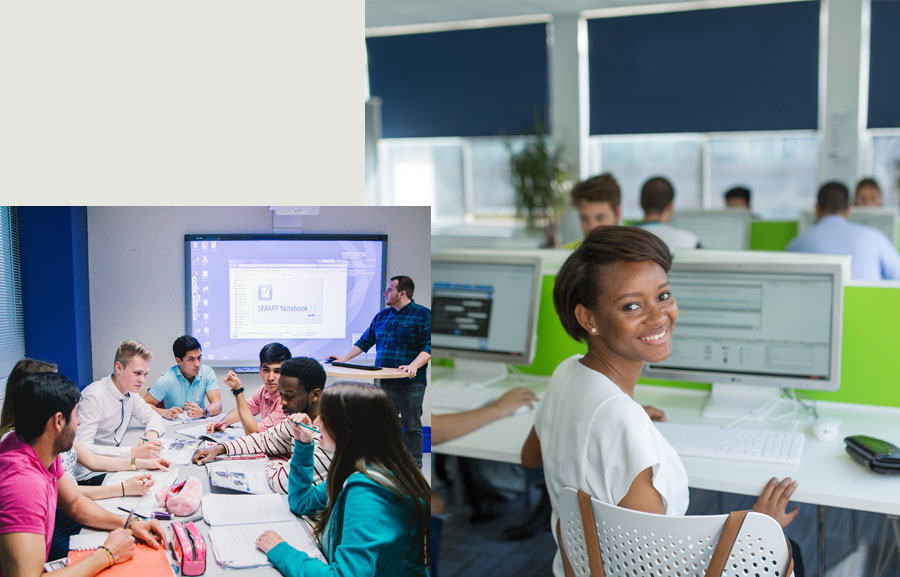 Une pédagogie basée sur des cours d'anglais interactifs