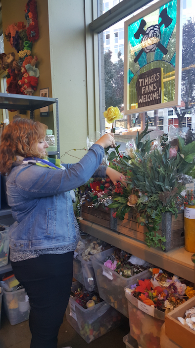 Stage USA, stage chez le fleuriste